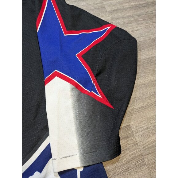 Vintage 1997 IHL Western All Stars Game Jersey Hockey Bauer Pro 56 Fight Strap - Picture 5 of 13